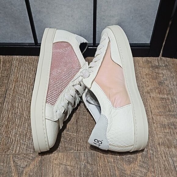 P448 Italy Fashion Sneakers Shoes Low Size 37 New - Picture 9 of 15